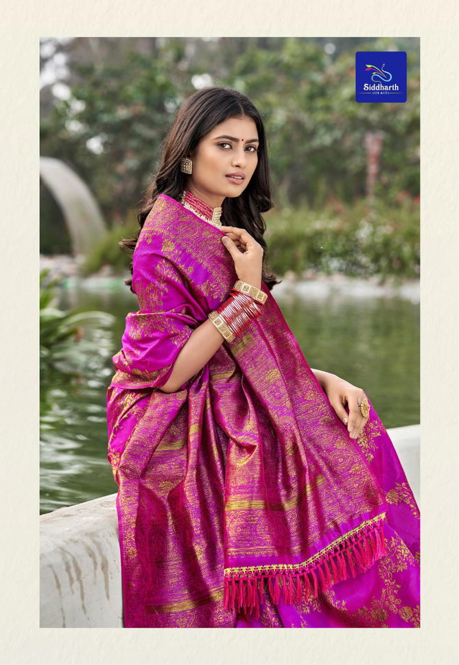 Siddharth Silk Nilgiri Vol 2 Heavy Festive Wear Wholesale Banarasi Silk Saree Catalog